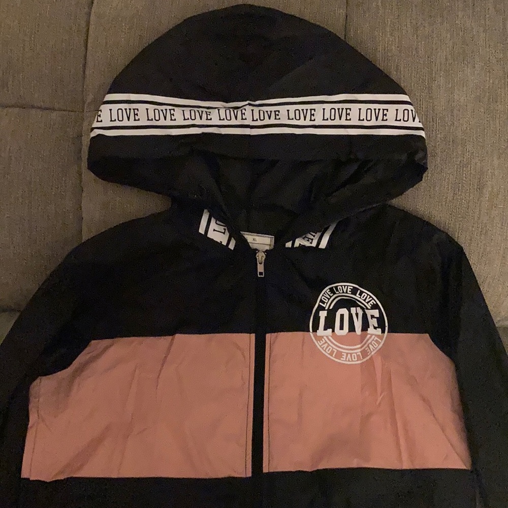 Black Windbreaker